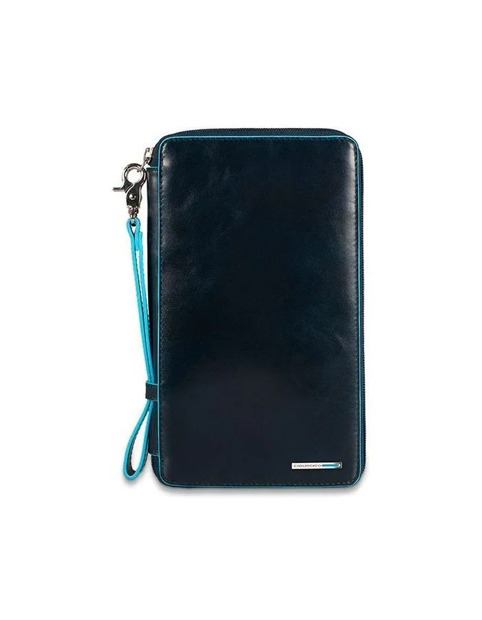 Мультипортмоне Piquadro Blue Square PP3246B2/BLU2 синий натур.кожа - фото 1
