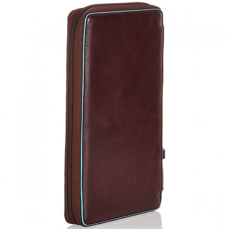 Мультипортмоне Piquadro Blue Square PP3246B2/MO коричневый натур.кожа - фото 2