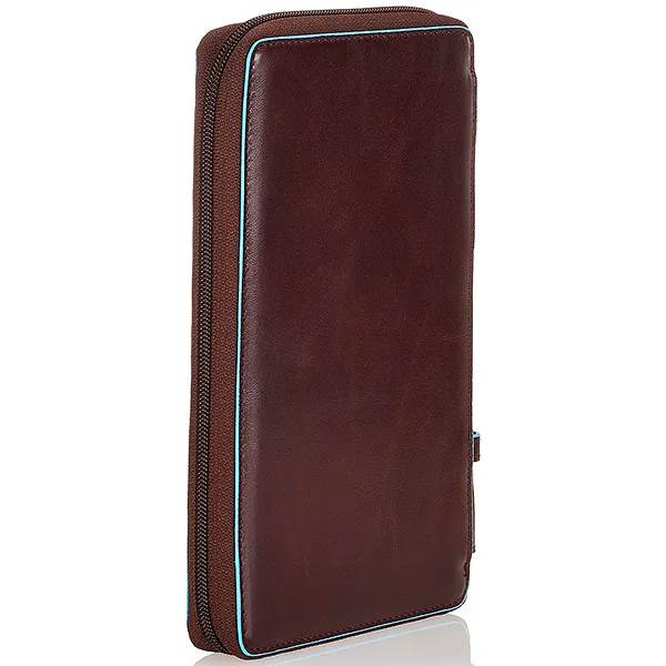 Мультипортмоне Piquadro Blue Square PP3246B2/MO коричневый натур.кожа - фото 2