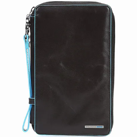 Мультипортмоне Piquadro Blue Square PP3246B2/N черный натур.кожа