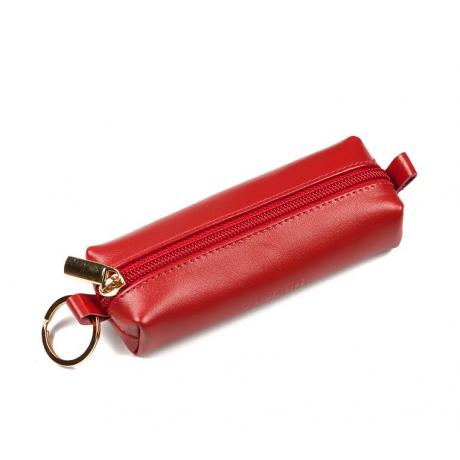 Ключница Zinger Classica CKZ-002-1, на молнии, цвет красный - фото 1