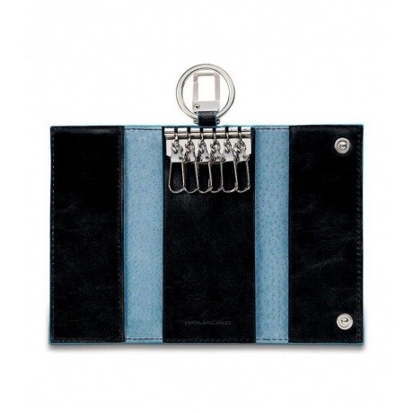 Ключница Piquadro Blue Square PC1397B2/N черный натур.кожа - фото 2