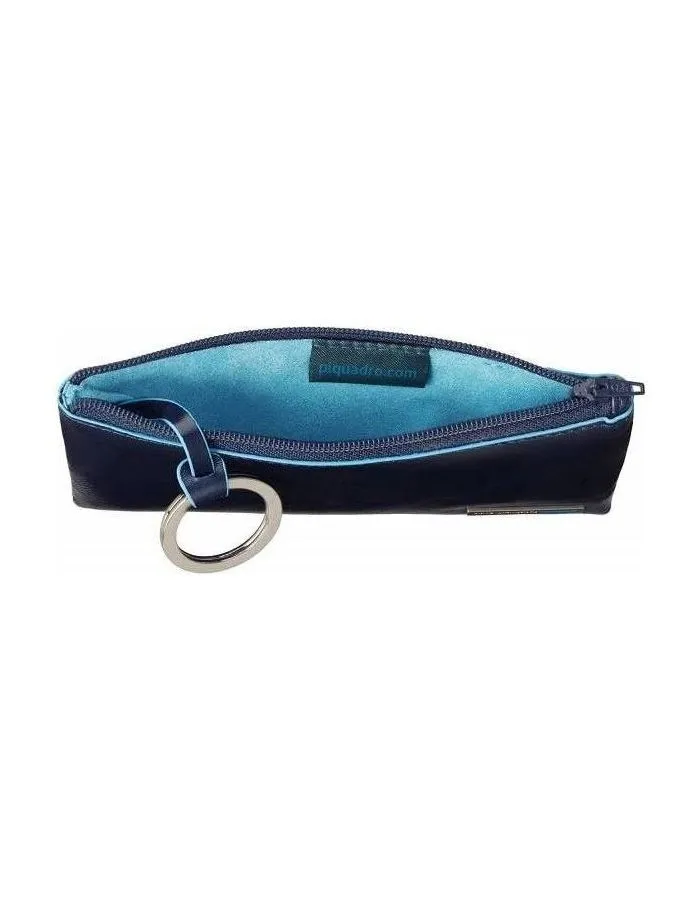 Ключница Piquadro Blue Square PC1514B2/BLU2 темно-синий натур.кожа - фото 4