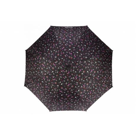 Зонт механический Isotoner Mini Slim Coeurs colores, ультра тонкий 5 сложений, Цветные сердца - фото 1