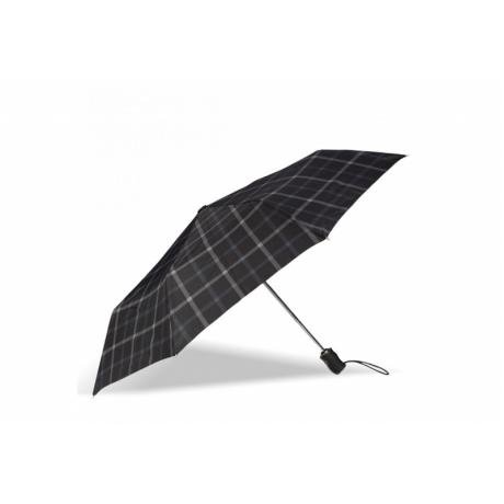 Зонт автоматический Isotoner X-tra Solide Carreaux Homme, суперпрочный, 3 сложения, Плитка крупная - фото 2