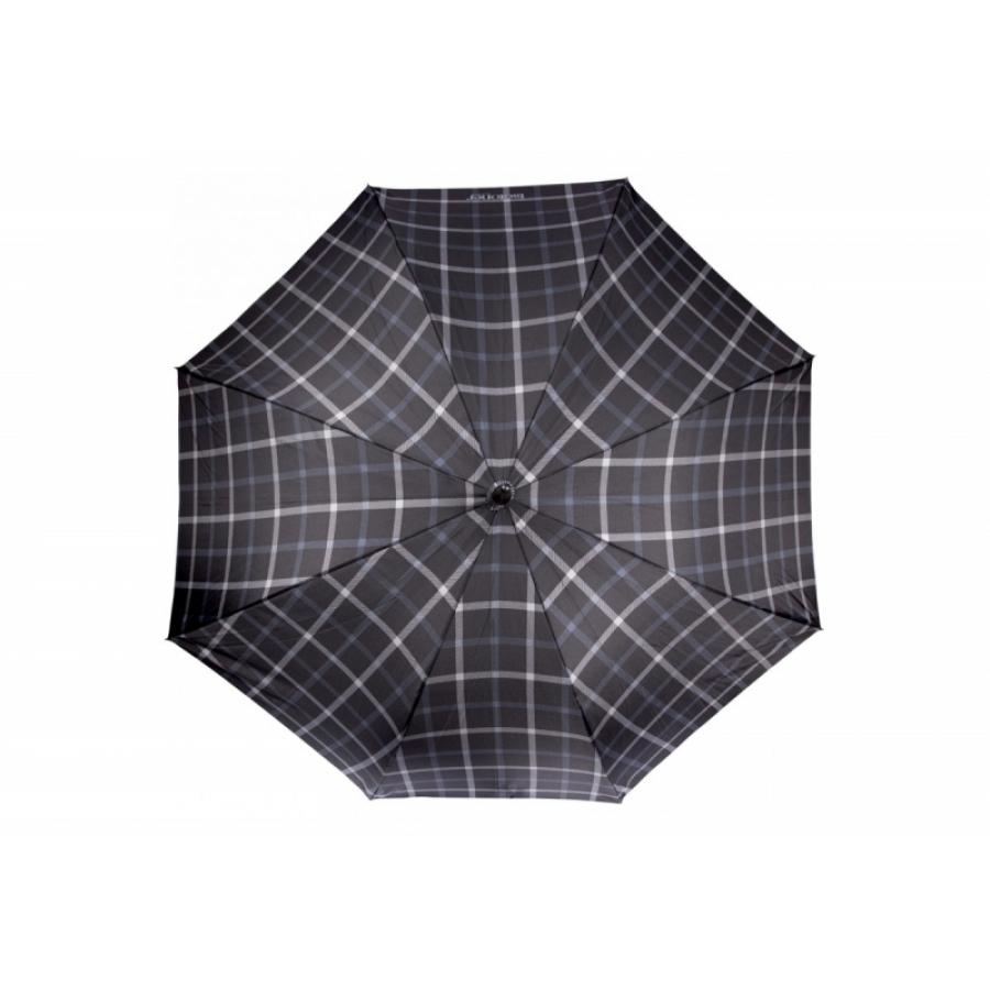 Зонт автоматический Isotoner X-tra Solide Carreaux Homme, суперпрочный, 3 сложения, Плитка крупная