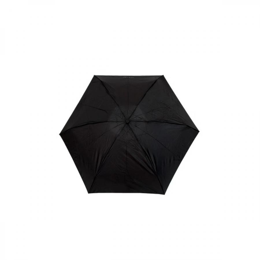 Зонт автоматический Isotoner Ultra Slim, суперкомпактный 4 сложения, черный