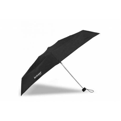 Зонт механический Isotoner Mini Slim Noir, ультра тонкий 5 сложений, Черный - фото 2