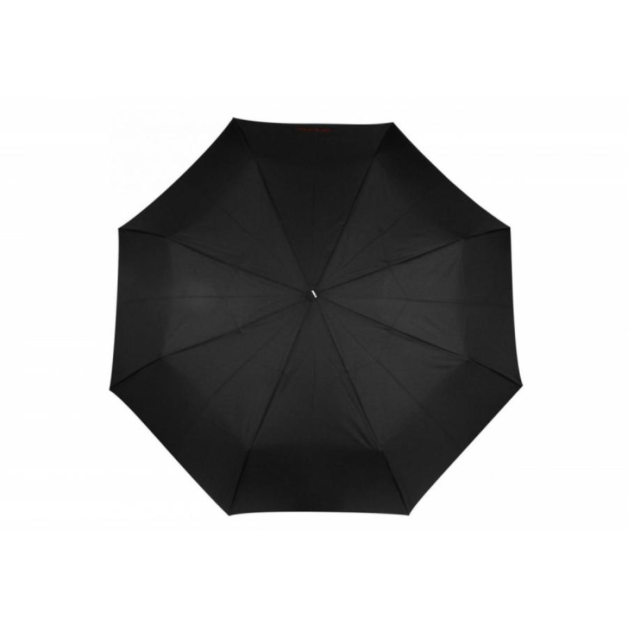 Зонт механический Isotoner Mini Slim Noir, ультра тонкий 5 сложений, Черный