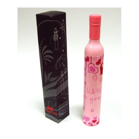 Зонт Эврика В бутылке Pink Love 91542 - фото 4