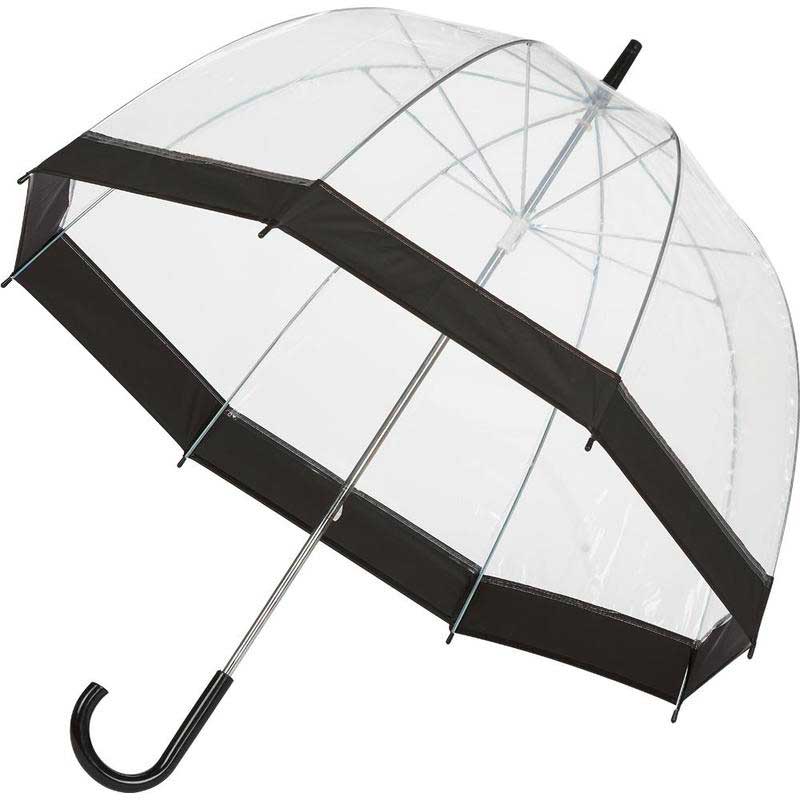 Зонт Эврика 91668 Black, цвет прозрачный