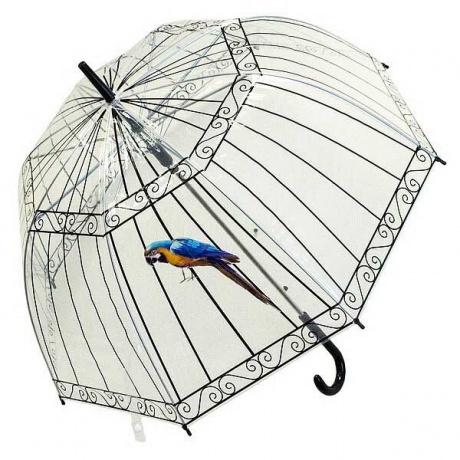 Зонт Эврика Клетка с попугаем 98770 - фото 1