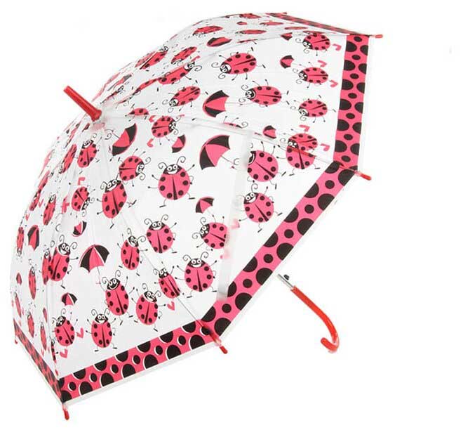Зонт Amico Жуки Red 106145, цвет красный