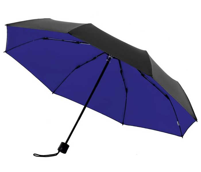 Зонт Molti Sunbrella с защитой от УФ-лучей Bright Blue-Black 10993.44, цвет черный
