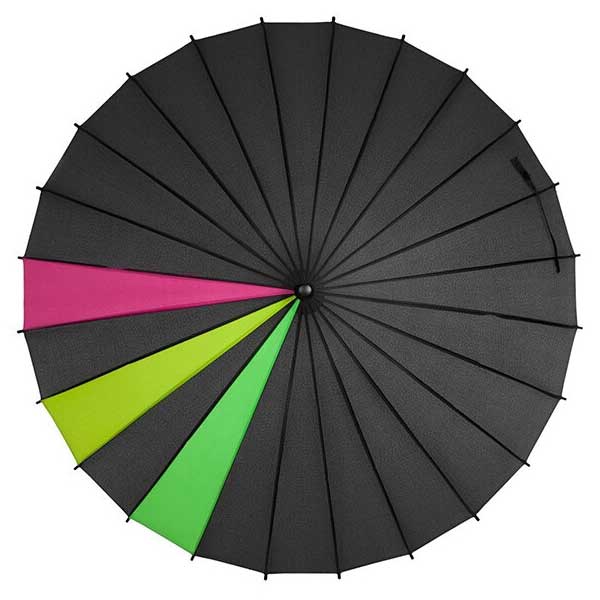 Зонт Molti Спектр Black Neon 5380.31, цвет черный