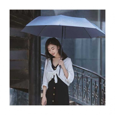 Зонт Xiaomi 90 Points All Purpose Umbrella Grey - фото 7