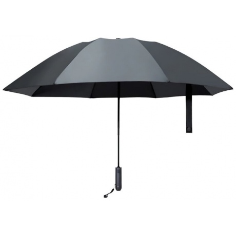 Зонт Xiaomi Ninetygo Folding Reverse Umbrella with LED Light Black - фото 1