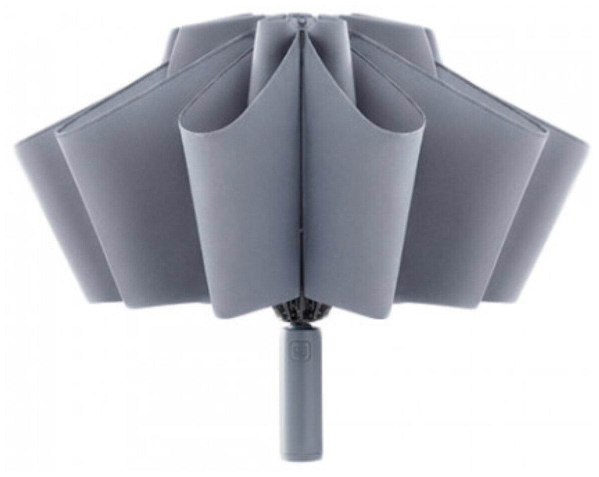 Зонт 90 Points Automatic Umbrella With LED Flashlight Gray, цвет серый