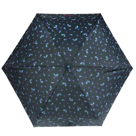 Зонт Isotoner Черная смородин Супер прочный, компактный автоматический IS 09451 - фото 3
