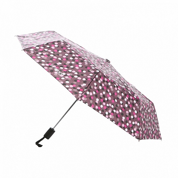 Зонт Isotoner Наклейки полуавтоматический IS 09178, цвет фиолетовый
