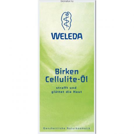 Антицеллюлитное масло для тела Weleda Березовое, 200 мл - фото 2