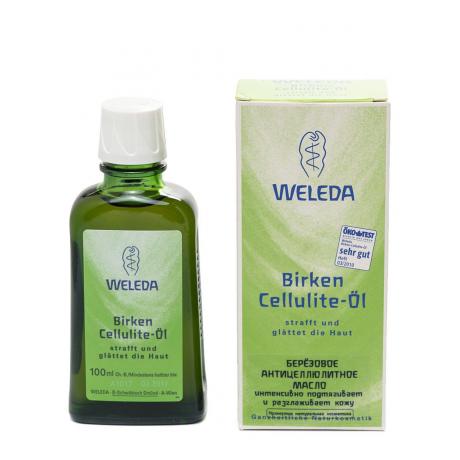 Антицеллюлитное масло для тела Weleda Березовое, 100 мл - фото 1