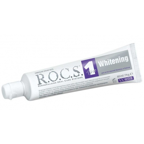 Зубная паста R.O.C.S UNO Whitening (Отбеливание) 74 гр. - фото 3