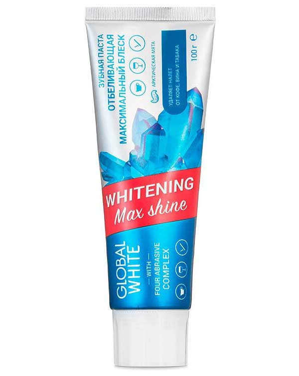 Зубная паста Global White Whitening Max Shine 
