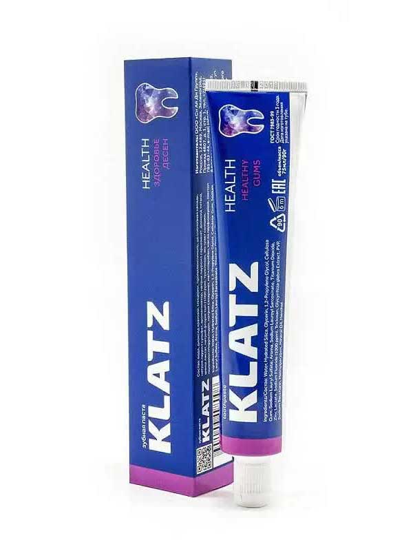 Зубная паста Klatz Health Здоровье десен 75 мл