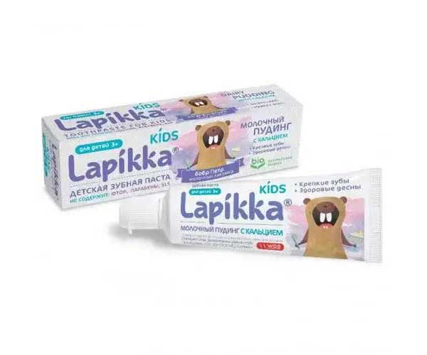 Зубная паста R.O.C.S. Lapikka Kids Молочный пудинг с кальцием, 45 гр