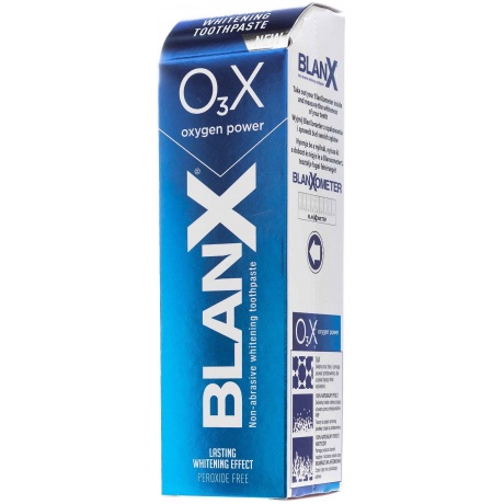Зубная паста BlanX O3X Отбеливающая/Professional Toothpaste 75мл - фото 3
