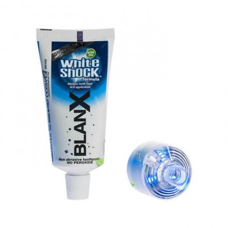 Blanx Зубная паста Вайт Шок со светоидной крышкой White Shock+ Blanx Led, 50 мл - фото 2