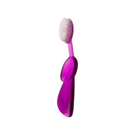 Щетка зубная классическая Radius Toothbrush Original (фиолетовая) (мягкая) (для левшей) - фото 3