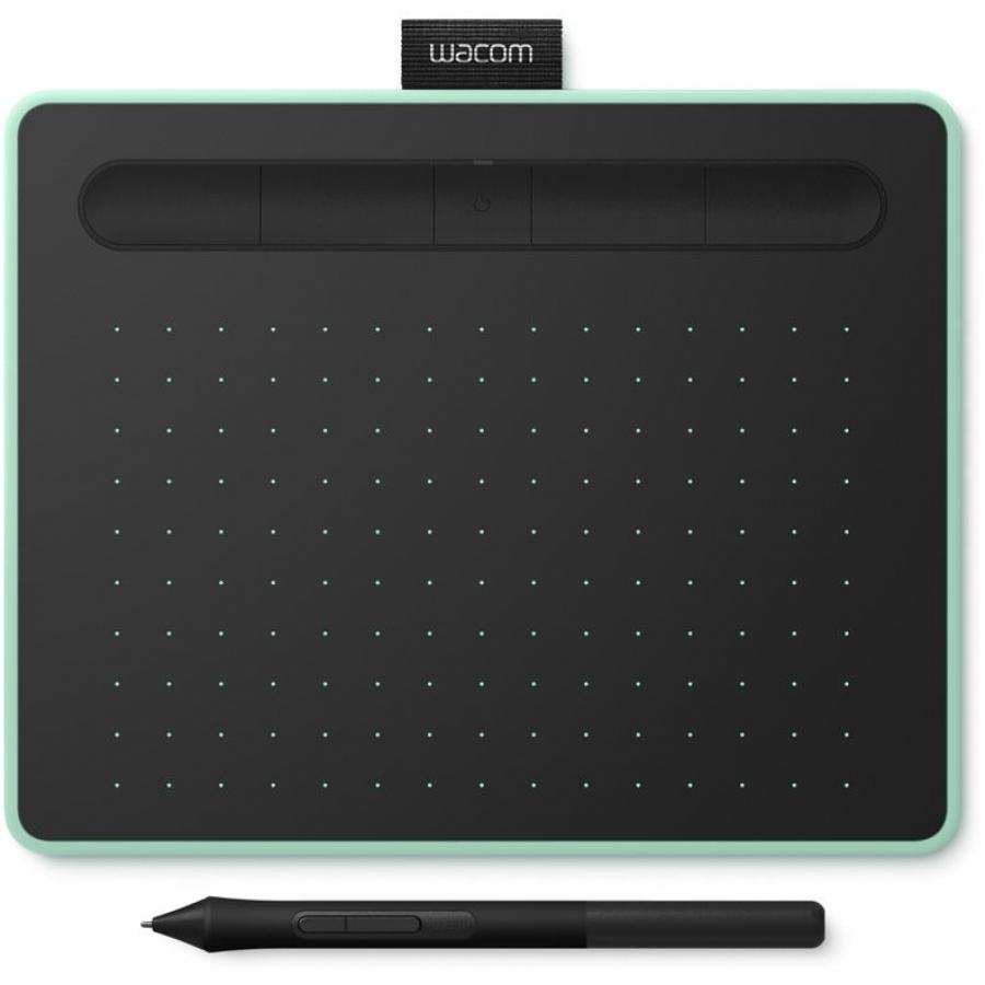 Графический планшет Wacom Intuos S Bluetooth Pistachio (CTL-4100WLE-N) графический планшет wacom one ctl 472 usb черно красный