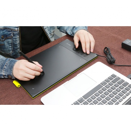 Графический планшет XP-Pen Star 06C фисташковый/черный - фото 7
