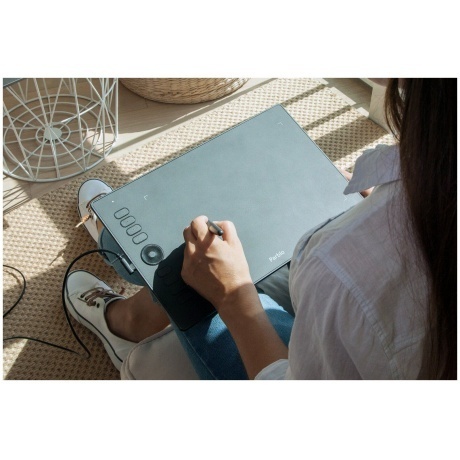 Графический планшет Parblo A610 Pro черный - фото 9