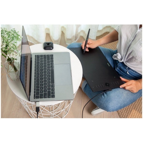 Графический планшет Parblo A610 Pro черный - фото 10