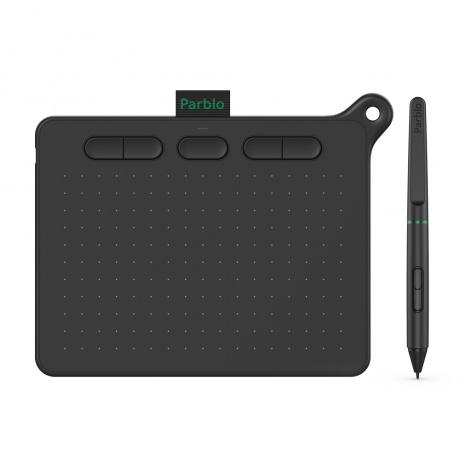 Графический планшет Parblo Ninos S USB черный - фото 1