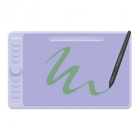 Графический планшет Parblo Intangbo M Purple - фото 1