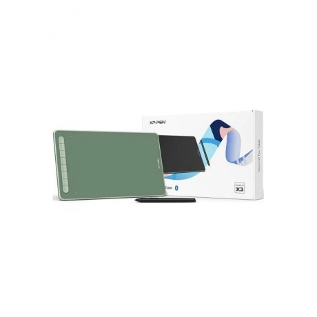 Графический планшет XP-Pen Deco Deco LW Green USB зеленый - фото 6