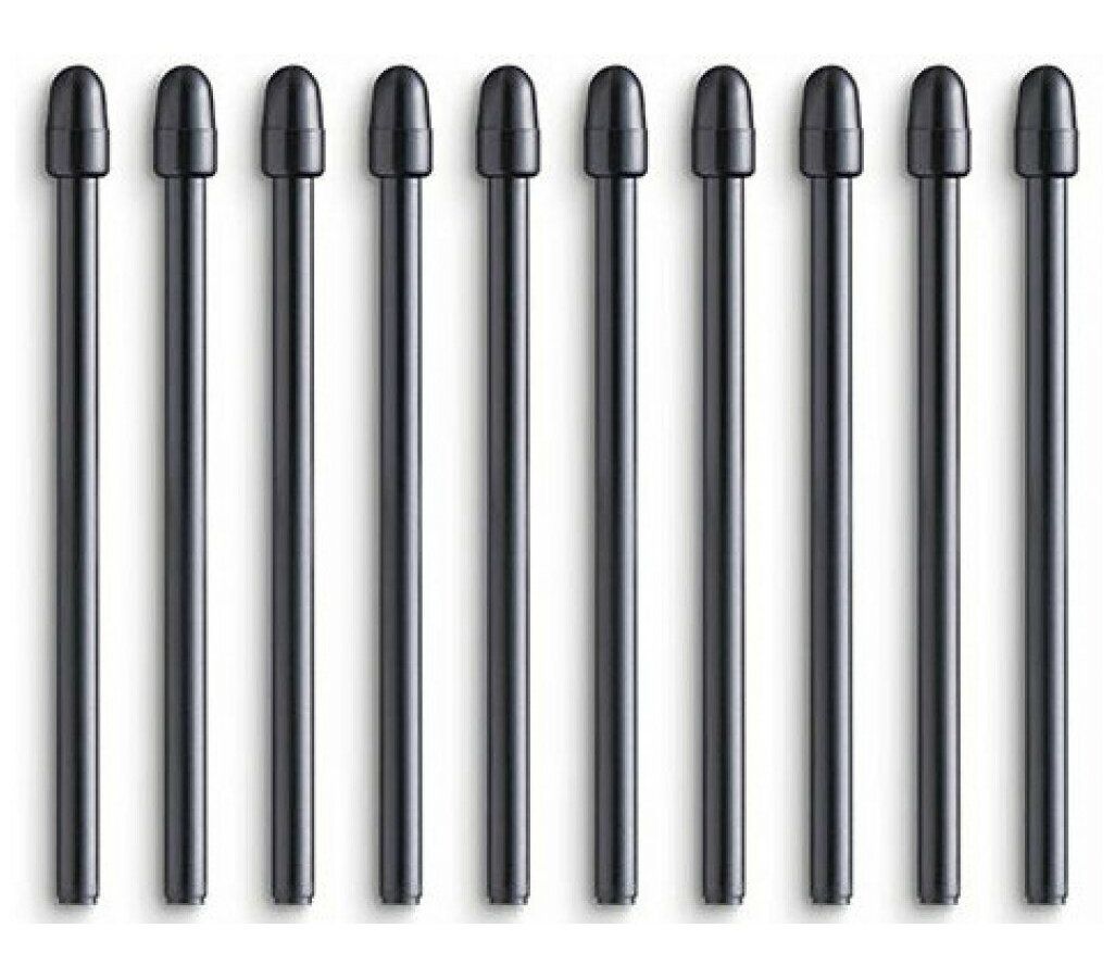 Дополнительные наконечники для перьев Wacom (ACK22211) клавиатура microsoft surface pro x 8 9 signature keyboard black slim pen 2