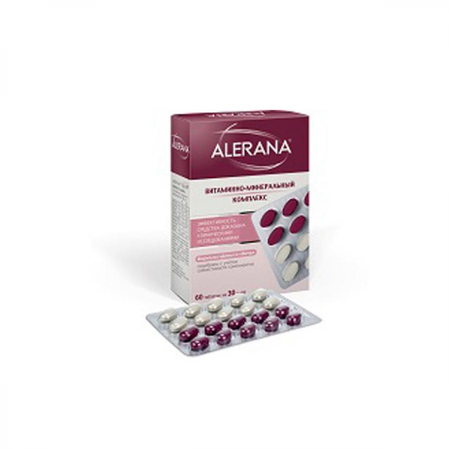 Alerana Витаминно-минеральный комплекс день-ночь, таблетки N60