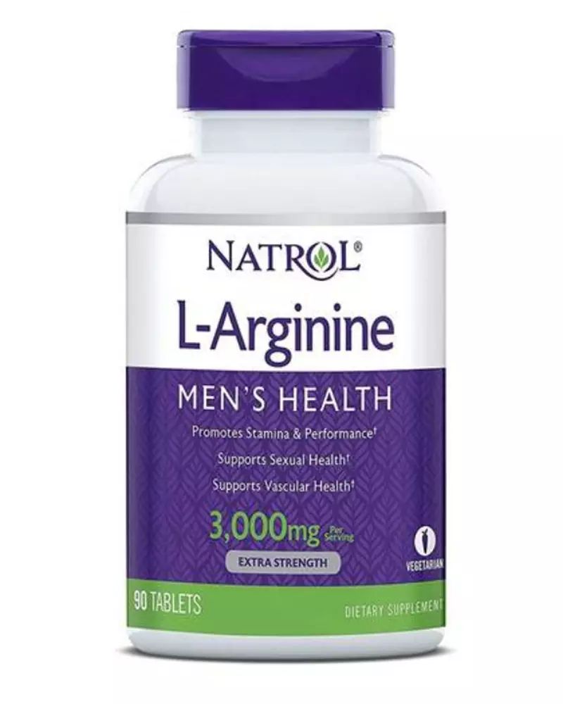 Natrol Натрол L-Аргинин 3000 мг  L-Arginine 3000mg 90 табл