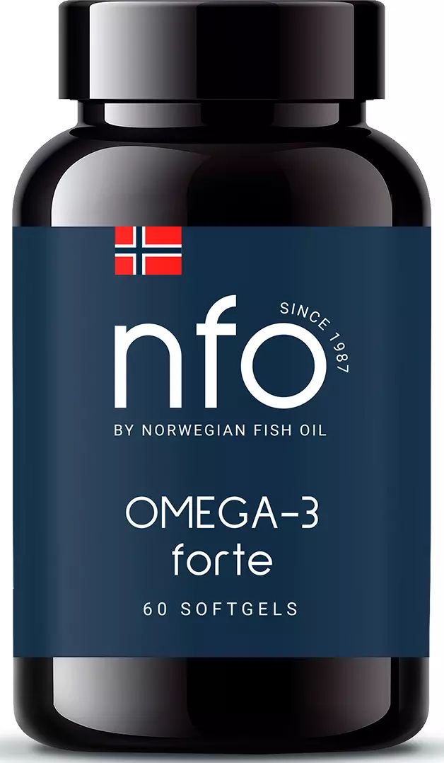 Norwegian Fish Oil Омега 3 Форте 60 капсул