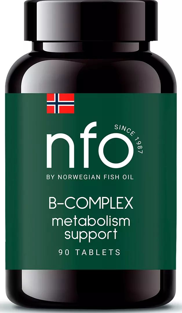 Norwegian Fish Oil B-Комплек 90 капсул