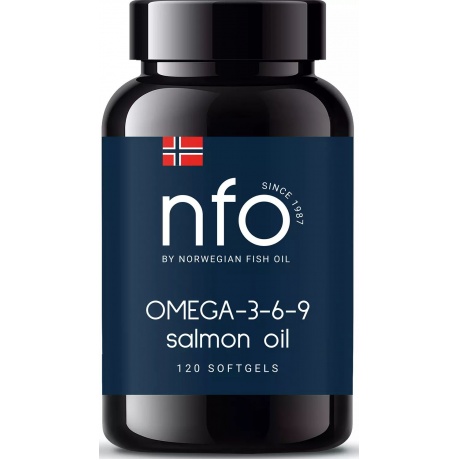 Norwegian Fish Oil Омега 3 масло лосося 120 капул - фото 1