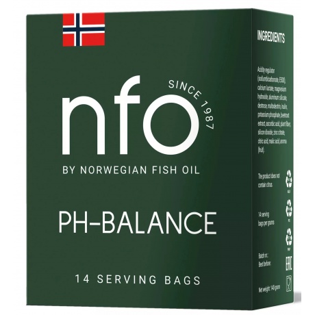 Norwegian Fish Oil PH balance 14*10 грамм - фото 1