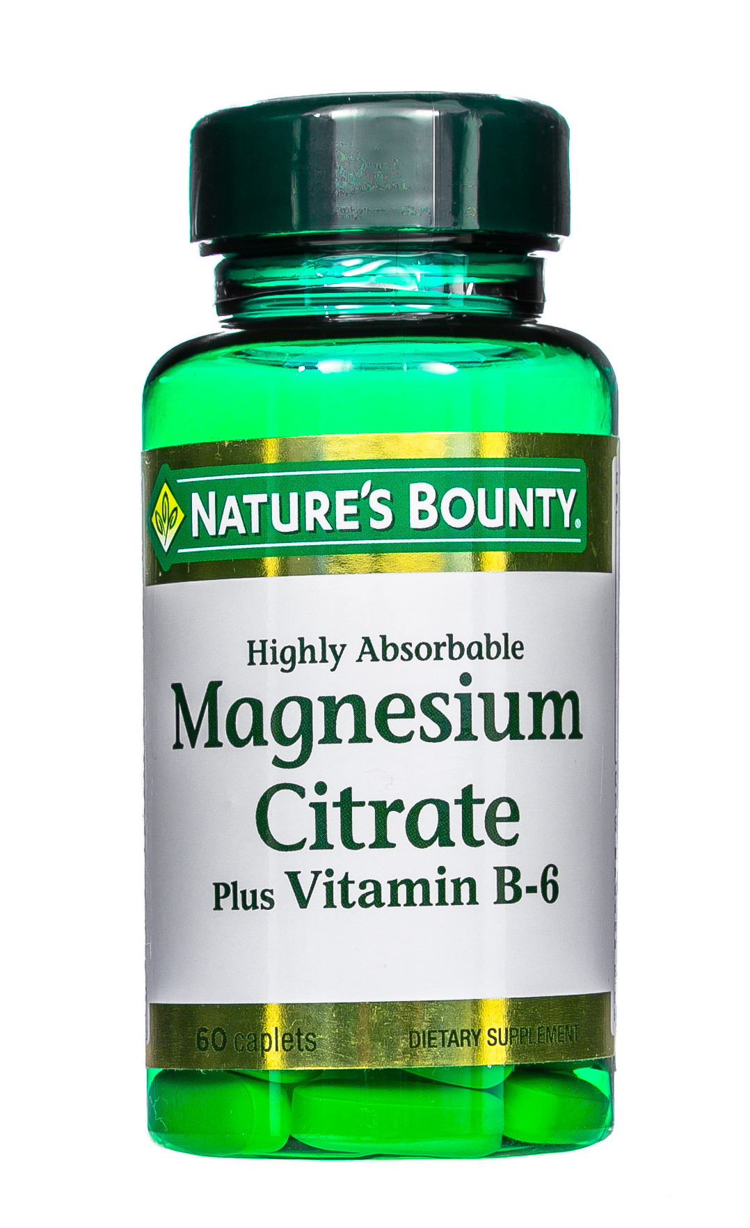 БАД Nature's Bounty Цитрат магния с витамином В-6 таб. 1,56 г №60