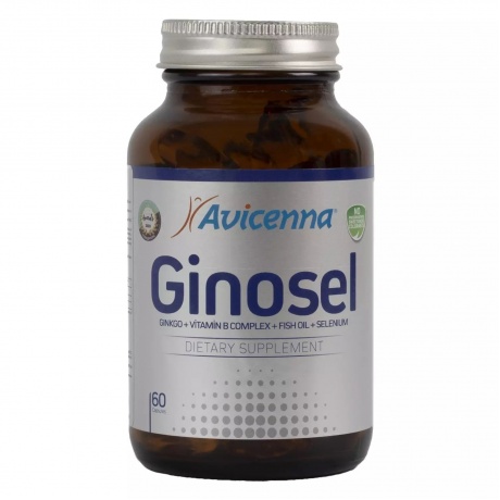 Avicenna Гиносел (гинкго билоба, селен, омега-3 и комплекс витаминов В) - фото 1