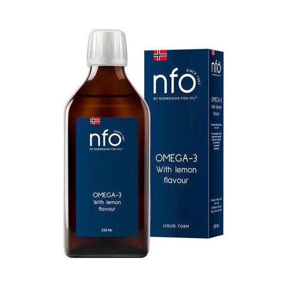 NFO Омега-3 со вкусом лимона 250 мл